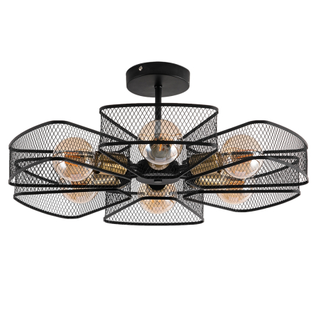 Люстра на штанге Arte lamp MAASYM с Марусей A7044PL-6BK-M 