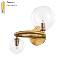 Бра с лампочками Arte lamp A7780AP-2AB+Lamps
