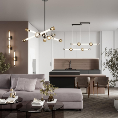 Подвесной светильник Odeon Light Kliff L-Vision 5427/40L 