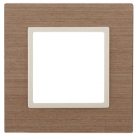 Рамка 1-постовая ЭРА Elegance 14-5301-07 Б0034566