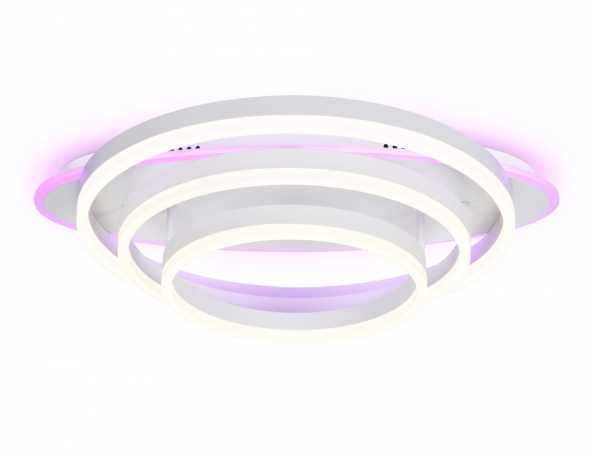 Потолочный светодиодный светильник с пультом Ambrella light ACRYLICA FA8522 