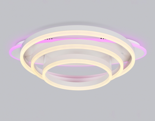 Потолочный светодиодный светильник с пультом Ambrella light ACRYLICA FA8522 