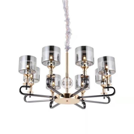 Люстра подвесная с лампочками Omnilux OML-68703-08+Lamps 