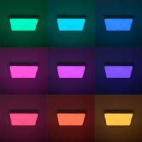 Потолочная светодиодная диммируемая люстра с пультом ДУ Citilux Купер CL724K95G0