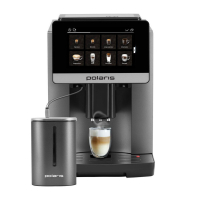 Кофемашина POLARIS PACM 2080AC WiFi IQ Home, 1500 Вт, объем 1,8 л, автокапучинатор, графитовая, 62311 (456725)
