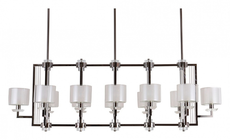 Люстра на штанге Newport 4400 4408+4/S black glossy 