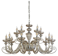 Подвесная люстра Newport ANNETTE 8620+5/C chrome cognac