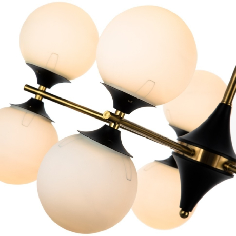Люстра на штанге Arte Lamp Mimosa A3649PL-10PB 