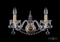 1411B/2/160/G/Balls Бра Bohemia Ivele Crystal