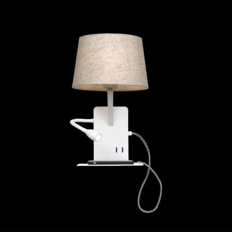 Бра с подсветкой Loft it Station LOFT9993-WH 