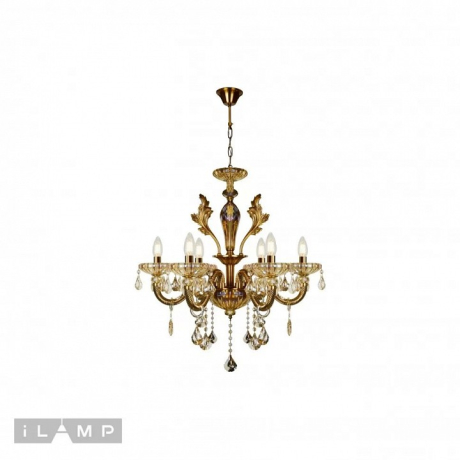 Подвесная люстра iLamp Asia 81069-6 BR 