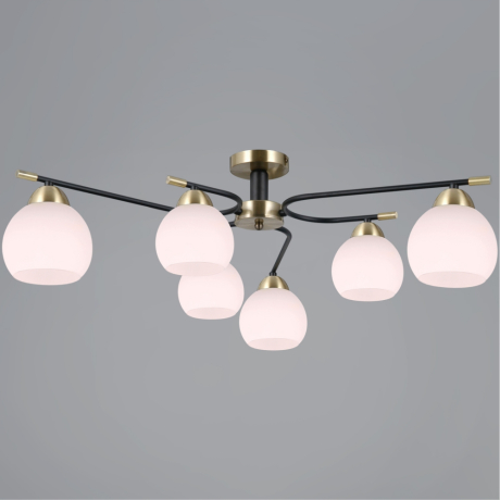 Потолочная люстра Illumico IL0638-6CSQ-24 AB BK LIBRA (1428911) 