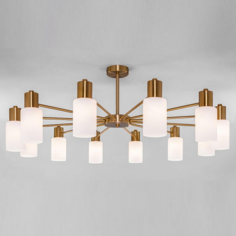 Люстра на штанге Eurosvet Vegga 70160/12 латунь 