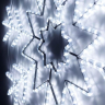 Светодиодная фигура Снежинка холодный свет Ardecoled ARD-Snowflake-M8-950x950-540Led White (34254)