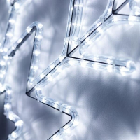 Светодиодная фигура Снежинка холодный свет Ardecoled ARD-Snowflake-M8-950x950-540Led White (34254)