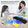 Нарушена упаковка!  <621024> Ламинатор с резаком роликовым А4 BRAUBERG WORKSTATION, толщина пленки 75-150 мкм, 532623 (532623)