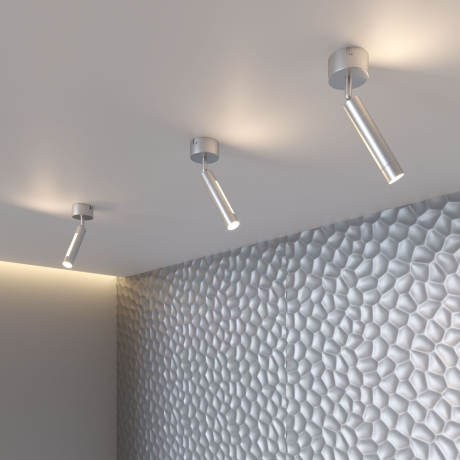 Светодиодный спот Eurosvet Strong 20084/1 LED серебро (a047506) 