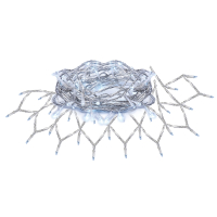 1.5*1,5м. Электрогирлянда ''Сеть'' с контроллером (холодный) 176LED IP20 Vegas 55075