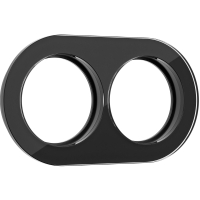 Рамка на 2 поста (Черный) Werkel W0025108