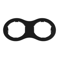 Рамка на 2 светильника Lightstar Domino 214627