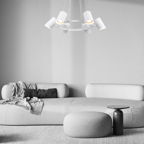 Подвесная люстра 70147/6 белый Eurosvet (a062036)