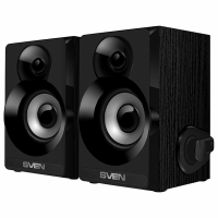 Колонки компьютерные SVEN SPS-517, 2.0, 6 Вт, питание USB, черные, SV-016180 (263170)