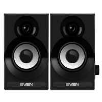 Колонки компьютерные SVEN SPS-517, 2.0, 6 Вт, питание USB, черные, SV-016180 (263170)