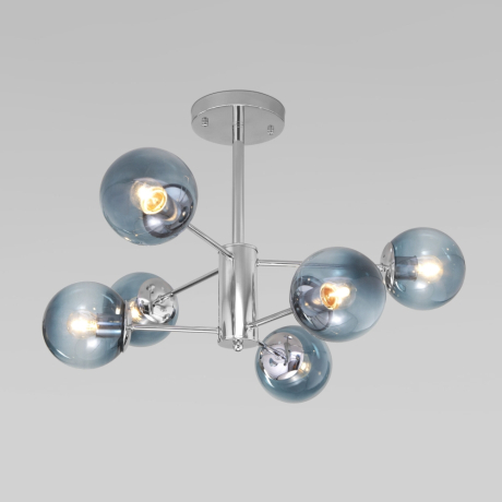 Люстра на штанге Eurosvet Ascot 30166/6 хром a047251 