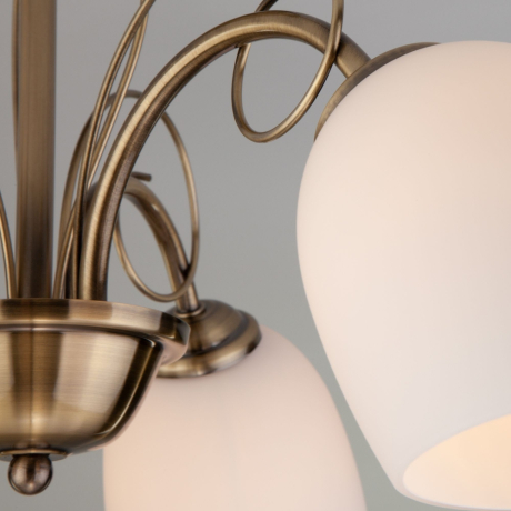 Потолочная люстра Eurosvet 30107/3 античная бронза 