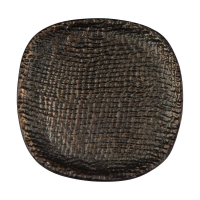 427149 Тарелка декоративная FORLEYET, L140, B145, H15, алюминий, черный, медный Eglo