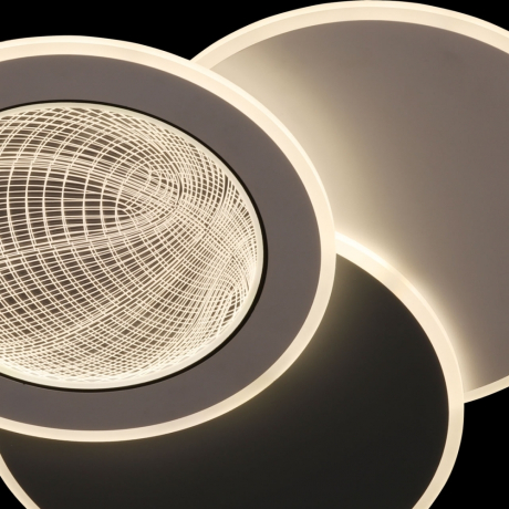 Потолочная диммируемая люстра с пультом ДУ De Markt Норден 660013803 