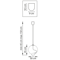 Подвесой светильник Colore Lightstar 805301