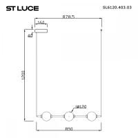 Подвесной светильник ST-Luce Peek SL6120.403.03