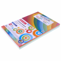 Бумага цветная 10 цветов BRAUBERG "MULTICOLOR", А4, 80 г/м2, 200 л. (10 цветов x 20 листов), 114209 (114209)