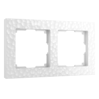Рамка на 2 поста (белый) Hammer Werkel W0022401