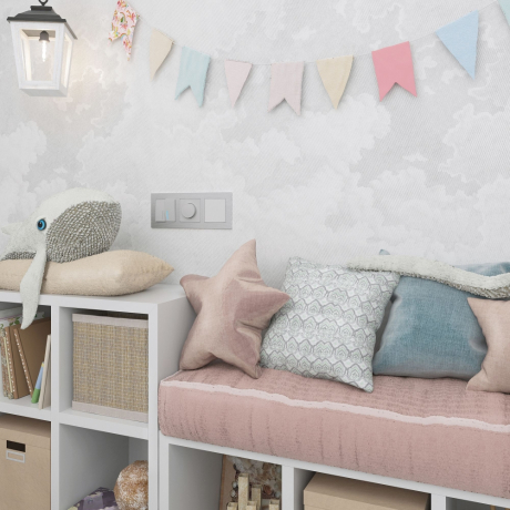 Рамка на 3 поста (алюминий) Werkel W0031706