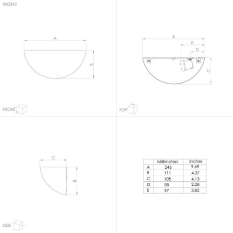 Бра Eglo Tanura 900343 
