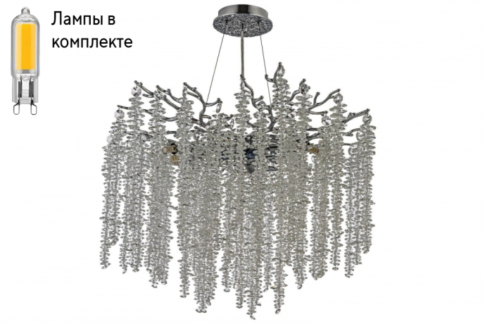 Подвесная люстра с лампочками Dio D arte Tavenna H 1.5.60.100 N+Lamps 