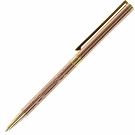 Нарушена упаковка!  <269272> Ручка подарочная шариковая GALANT "ASTRON GOLD", корпус розовое золото, детали золотистые, узел 0,7 мм, синяя, 143526 (143526)