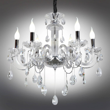 Люстра подвесная с лампочками Omnilux OML-70203-06+Lamps 