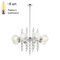 Люстра подвесная с лампочками APLOYT APL.821.03.08+Lamps