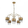 Подвесная люстра Indigo Eleganza 12019/A/6P Brass V000322 