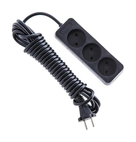 S-CD3-7 Удлинитель 3гн х 7м б/з Uniel Standard (UL-00003606)