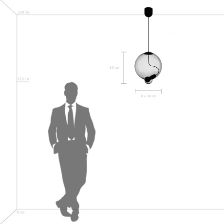 Подвесой светильник Colore Lightstar 805302 