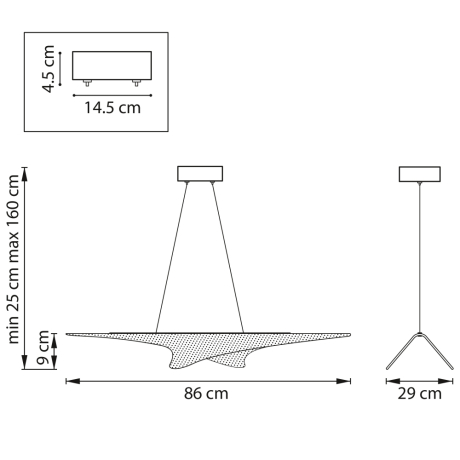 Подвесной светильник Varese Lightstar 731313 