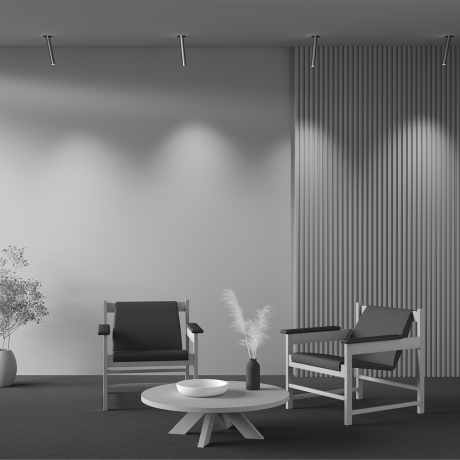 Встраиваемый светильник Technical C140TRS-L300-7W3K-BBS Focus T 