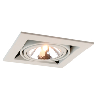 Нарушена упаковка. <94848> Встраиваемый точечный светильник Arte Lamp Cardani Semplice A5949PL-1WH