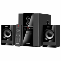 Колонки компьютерные SVEN MS-1821, 2.1, 44 Вт, Bluetooth, FM, USB, SD, черные, SV-020, SV-020774 (263172)