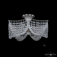 Люстра потолочная Bohemia Ivele Crystal 77181/42 Ni