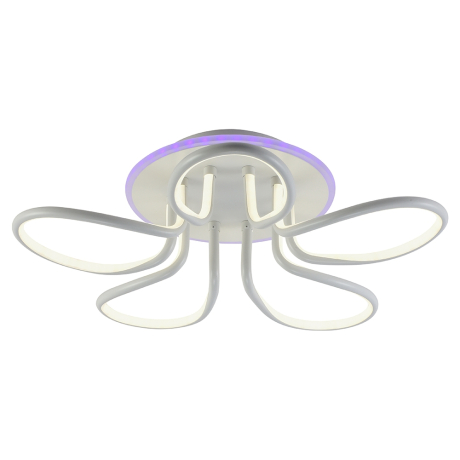 Потолочная светодиодная люстра с пультом ДУ Profit Light 6009/5 WHT 